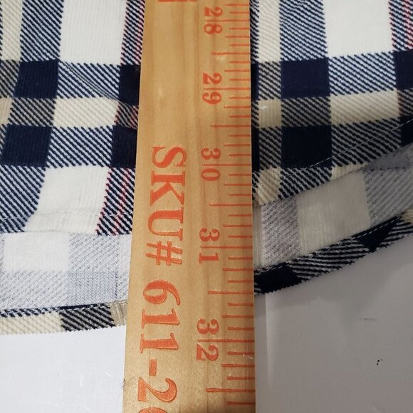 NEW Bugle Boy Plaid Shirt Vintage 100% Cotton Long Sleeve Button Down Mens XL - Picture 10 of 10